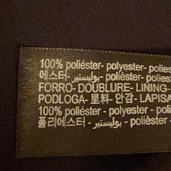 NWT Massimo Dutti Black Wrinkled Jacquard Mock Turtleneck Midi Dress. Size S. - Picture 9 of 9